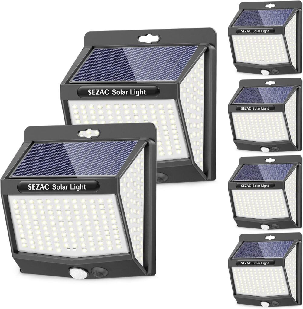 sezac solar light lampara luz solar